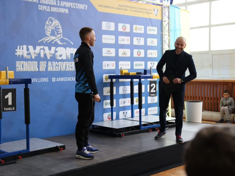 Чемпіонат м. Львова з армрестлінгу серед школярів