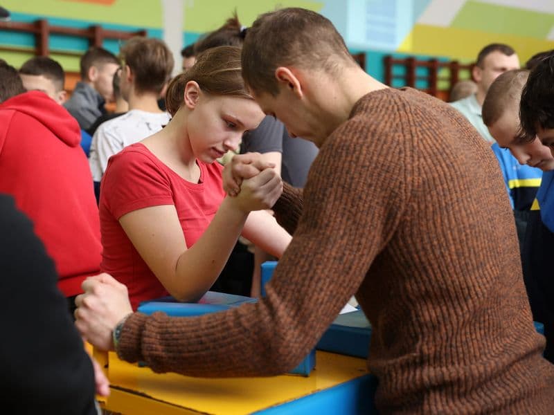 Чемпіонат м. Львова з армрестлінгу серед школярів