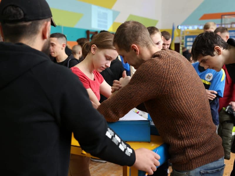 Чемпіонат м. Львова з армрестлінгу серед школярів
