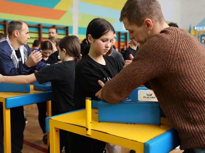 Чемпіонат м. Львова з армрестлінгу серед школярів