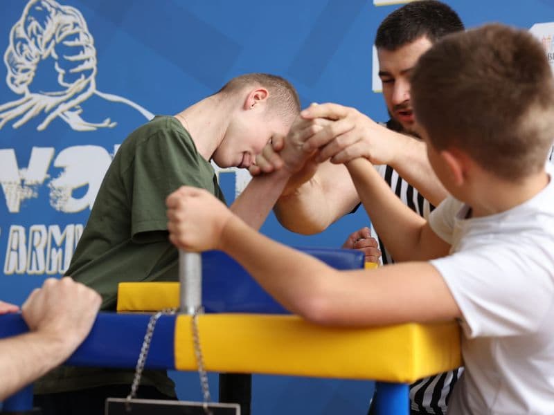 Чемпіонат м. Львова з армрестлінгу серед школярів