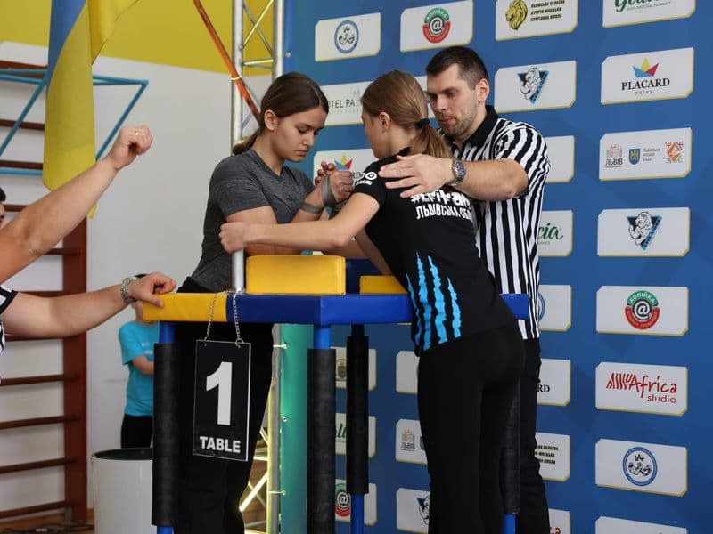 Чемпіонат м. Львова з армрестлінгу серед школярів