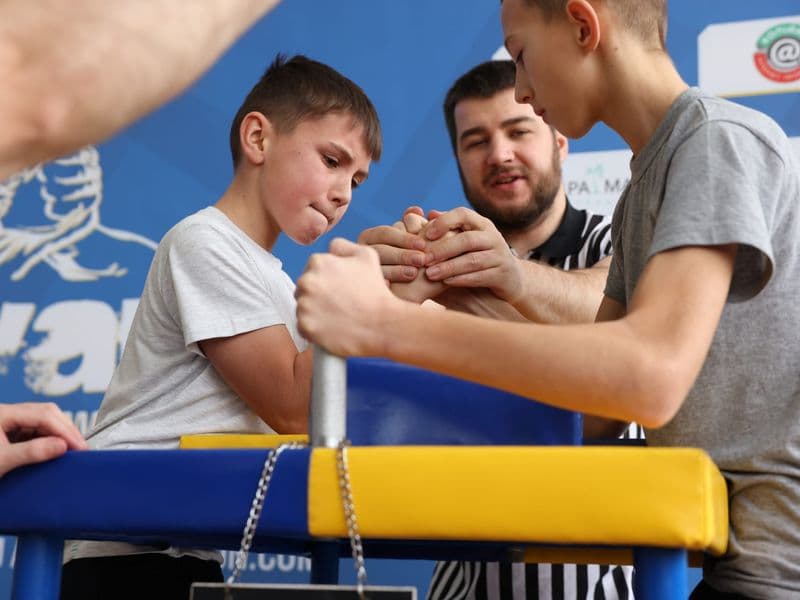 Чемпіонат м. Львова з армрестлінгу серед школярів