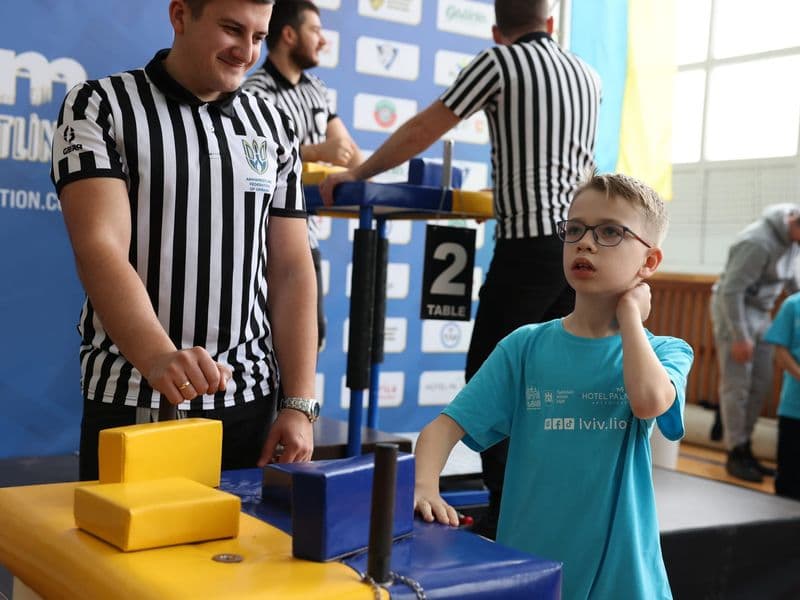 Чемпіонат м. Львова з армрестлінгу серед школярів