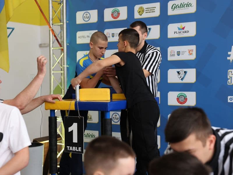 Чемпіонат м. Львова з армрестлінгу серед школярів