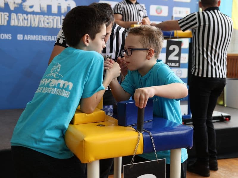 Чемпіонат м. Львова з армрестлінгу серед школярів