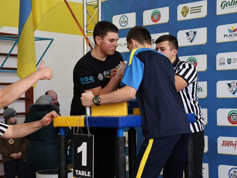 Чемпіонат м. Львова з армрестлінгу серед школярів