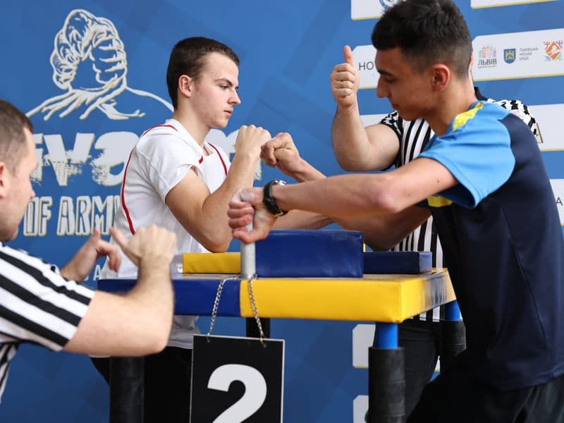 Чемпіонат м. Львова з армрестлінгу серед школярів