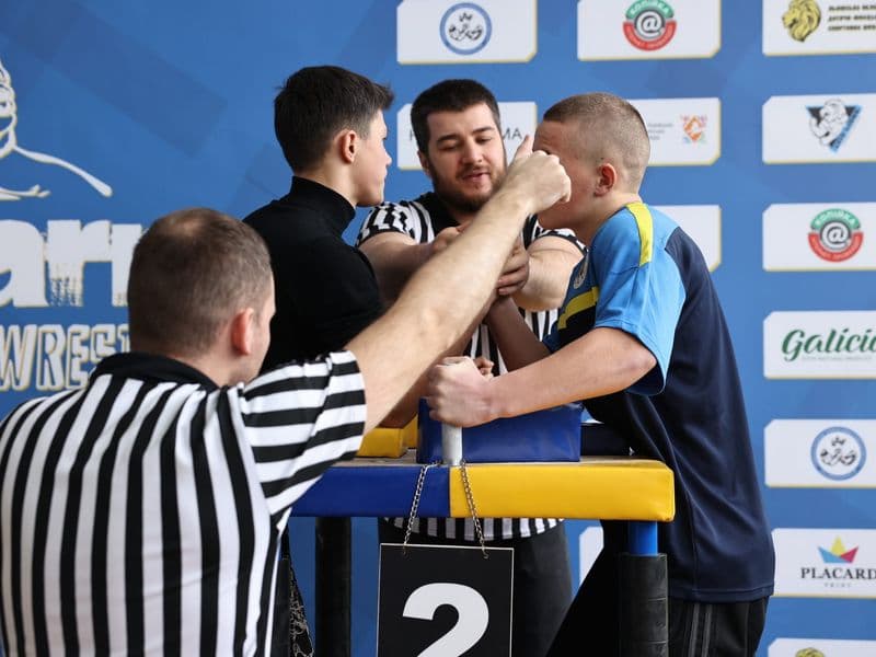 Чемпіонат м. Львова з армрестлінгу серед школярів