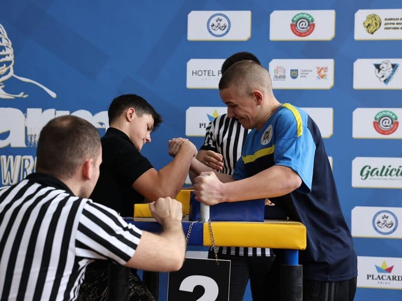 Чемпіонат м. Львова з армрестлінгу серед школярів