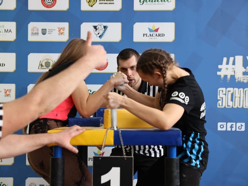 Чемпіонат м. Львова з армрестлінгу серед школярів