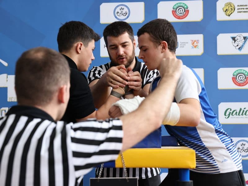 Чемпіонат м. Львова з армрестлінгу серед школярів