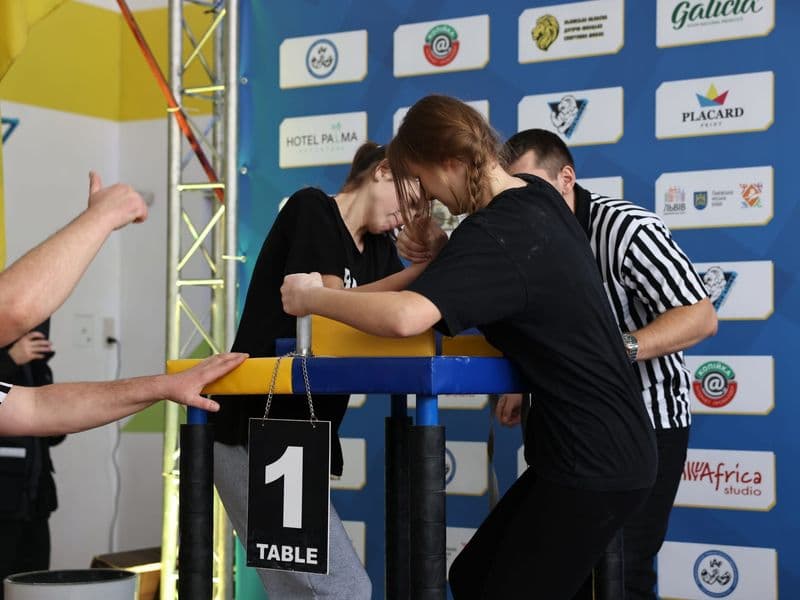 Чемпіонат м. Львова з армрестлінгу серед школярів