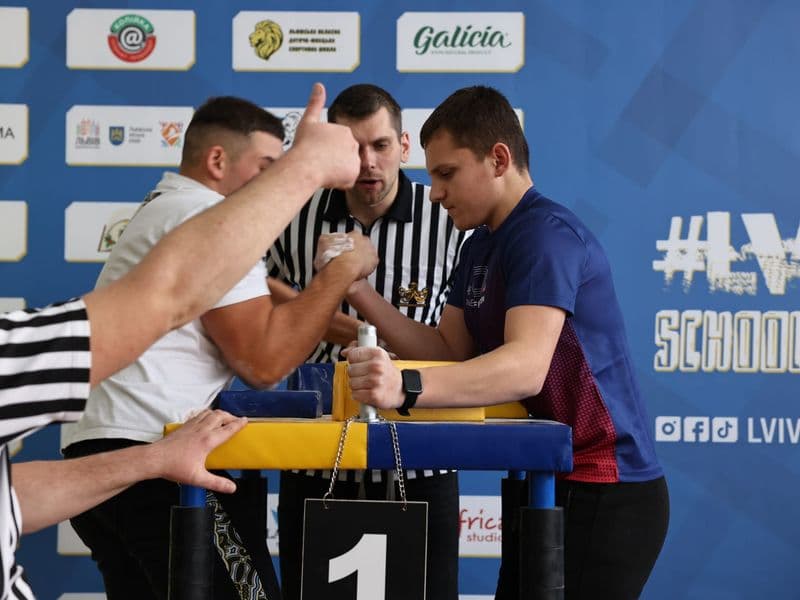Чемпіонат м. Львова з армрестлінгу серед школярів