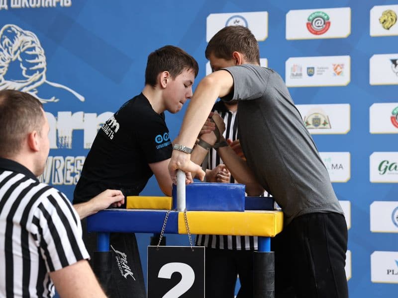 Чемпіонат м. Львова з армрестлінгу серед школярів
