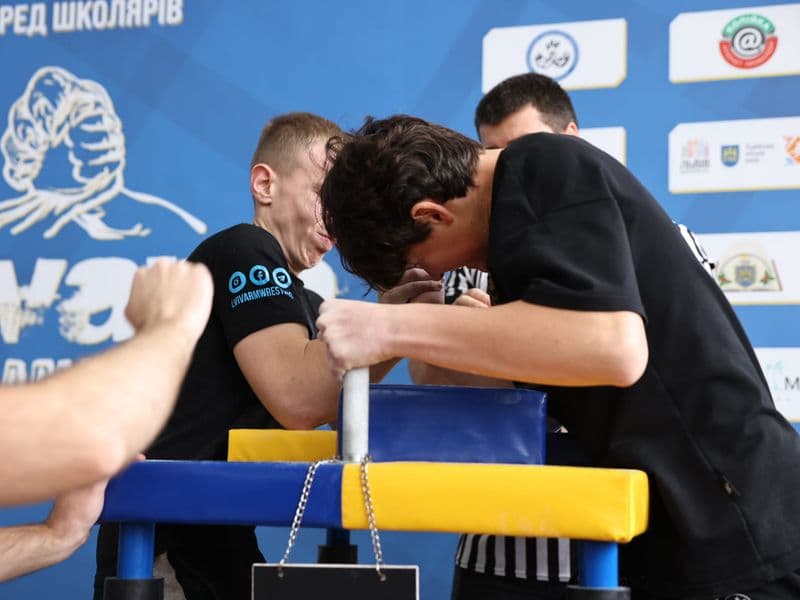 Чемпіонат м. Львова з армрестлінгу серед школярів