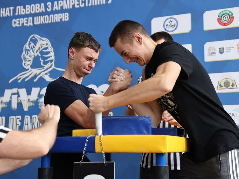 Чемпіонат м. Львова з армрестлінгу серед школярів