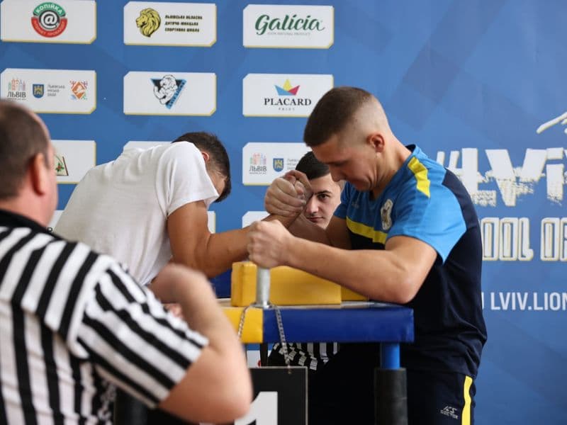 Чемпіонат м. Львова з армрестлінгу серед школярів