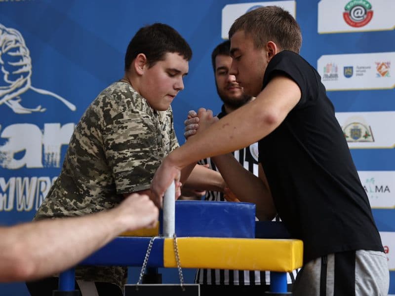Чемпіонат м. Львова з армрестлінгу серед школярів