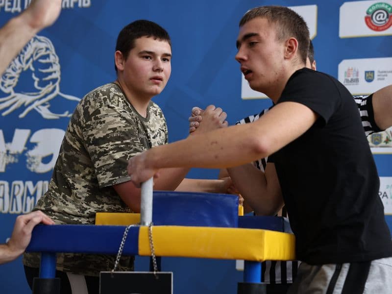 Чемпіонат м. Львова з армрестлінгу серед школярів