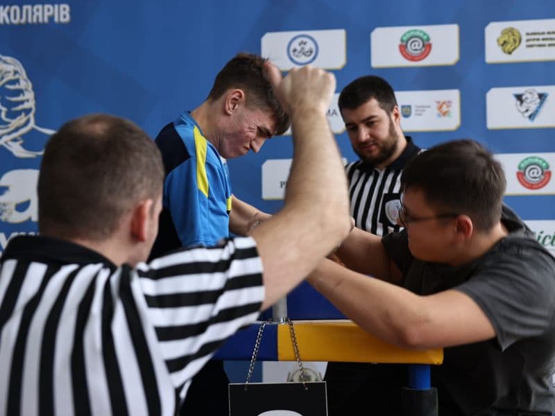 Чемпіонат м. Львова з армрестлінгу серед школярів