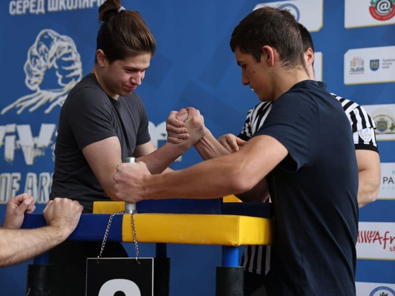 Чемпіонат м. Львова з армрестлінгу серед школярів