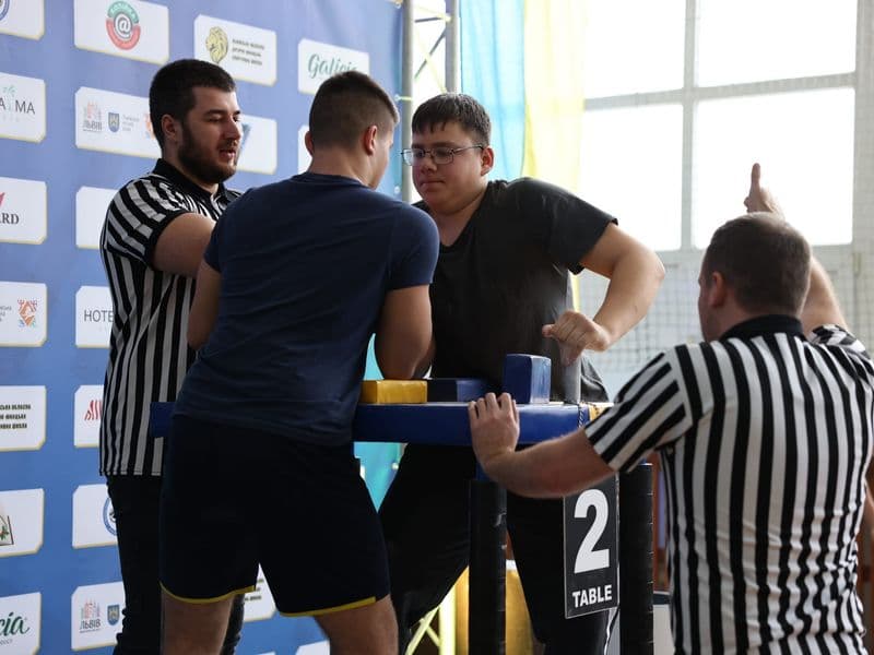 Чемпіонат м. Львова з армрестлінгу серед школярів