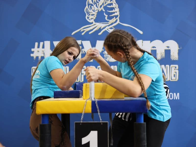 Чемпіонат м. Львова з армрестлінгу серед школярів