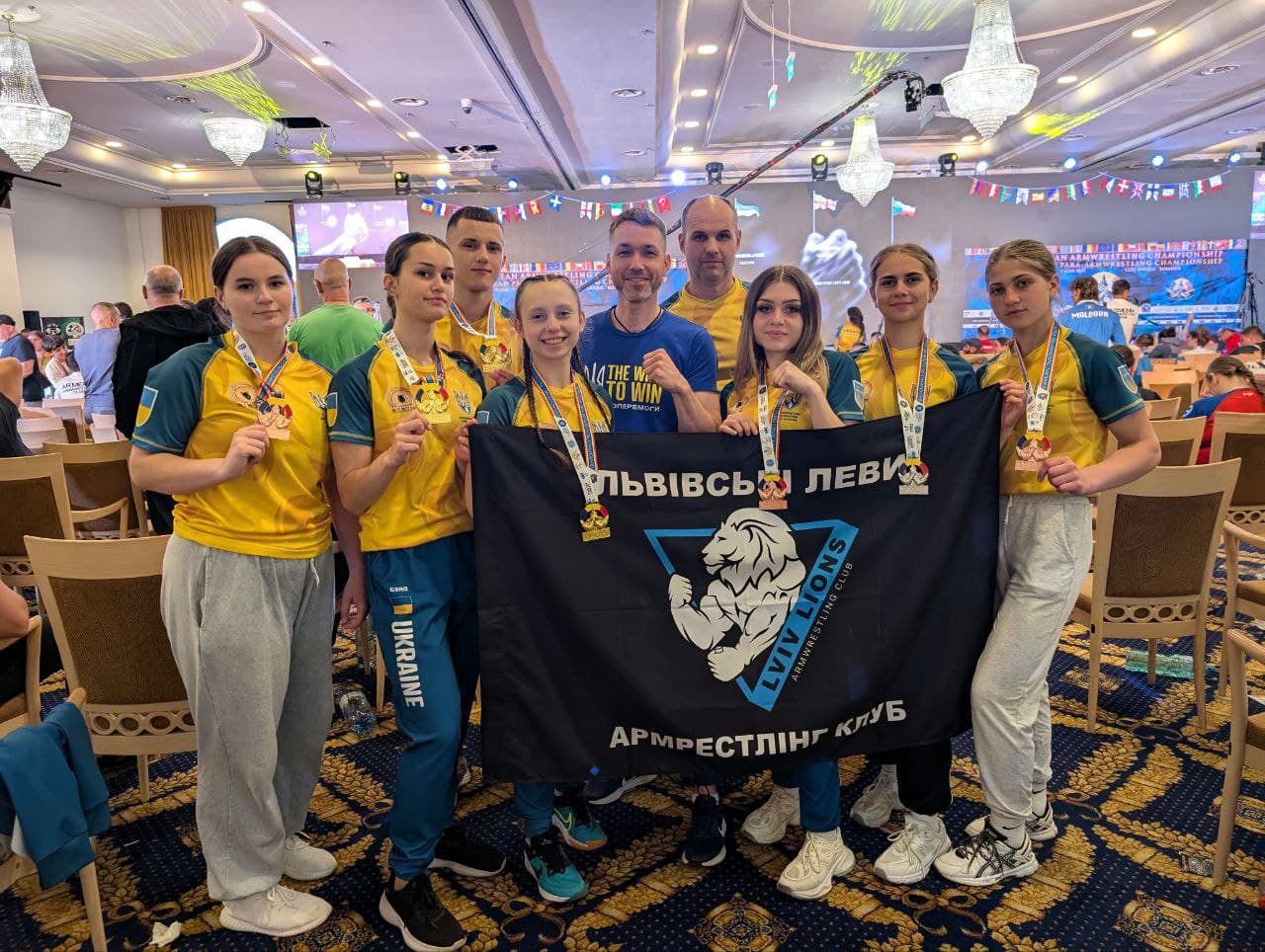 СПОРТСМЕНИ ЛЬВІВЩИНИ ЗДОБУЛИ 29 МЕДАЛЕЙ НА ЧЕМПІОНАТІ ЄВРОПИ З АРМРЕСТЛІНГУ!